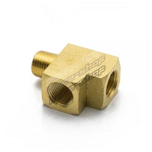T spojka brzdové trubky, 1/8" NPT, mosaz