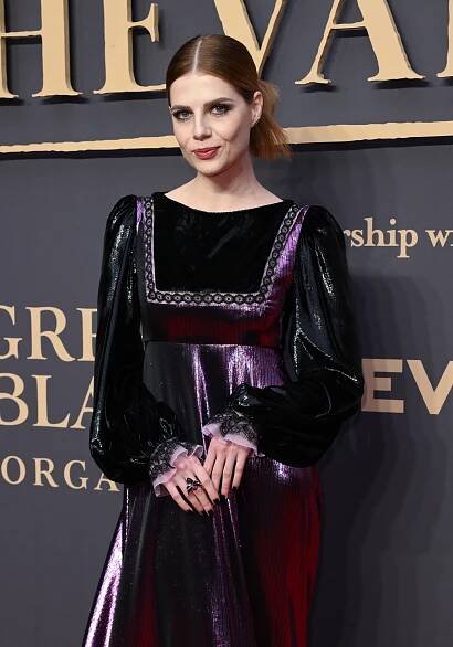 Lucy Boynton at the UK Gala Screening of "Chevalier".