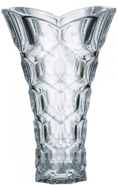 Crystalite Bohemia skleněná váza Honey 35.5 cm