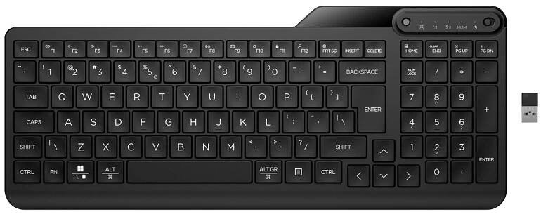 HP 475 Bezdrátová klávesnice Dual-Mode - CZ/SK