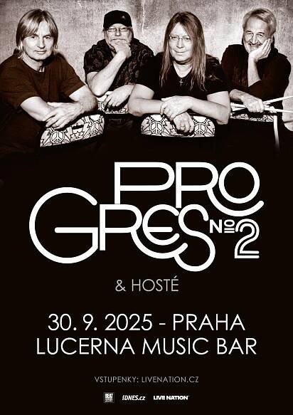 30.9. Progres 2 - Praha, Lucerna Music Bar | Rádio BEAT: První bigbít u nás