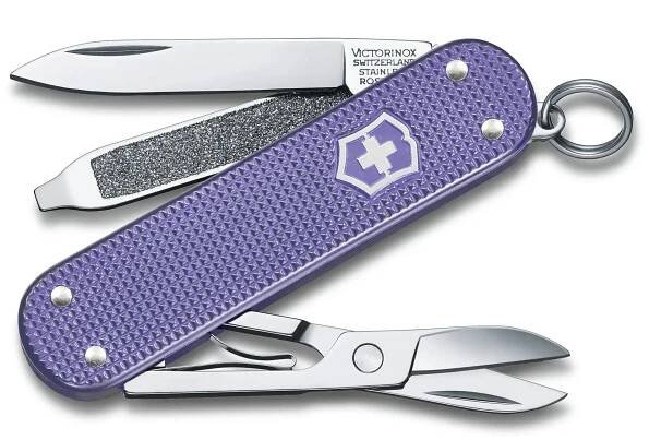 Nůž kapesní CLASSIC SD ALOX 58mm ELECTRIC LAVENDER