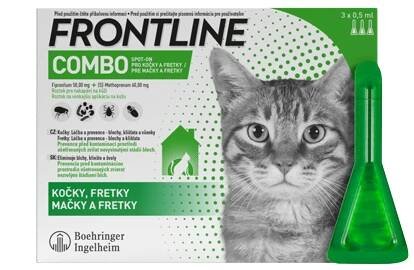 Frontline COMBO Spot On Cat 3x0,5ml