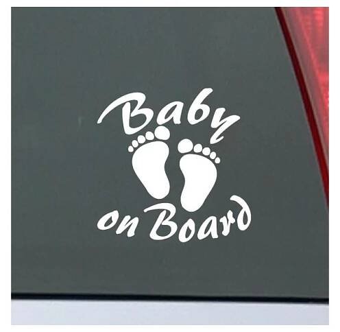 Samolepka Ambiance na auto Baby on board