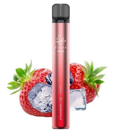ELF BAR 600 V2 Strawberry ice, 20 mg/ml, 10ks
