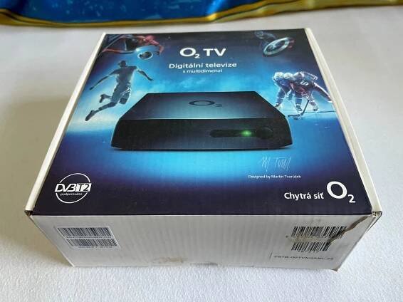 O2 TV set top box  - TV, audio, video