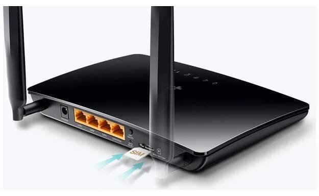 Modem TP-Link TL-MR150 LTE s WiFi routerem, 3x LAN, 1x WAN, 1x slot SIM, 30 Kód výrobce TL-MR150