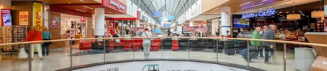Plánek nákupního centra | Regensburg Arcaden