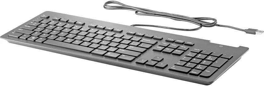  HP Business Slim Smart Card Keyboard kabelový klávesnice německá, QWERTZ černá 