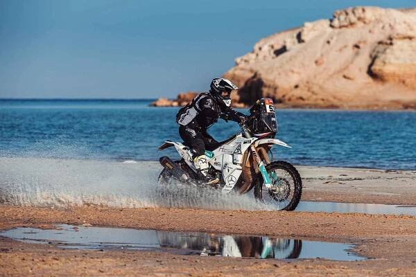 Libor Podmol na Rallye Dakar. Ilustrační snímek