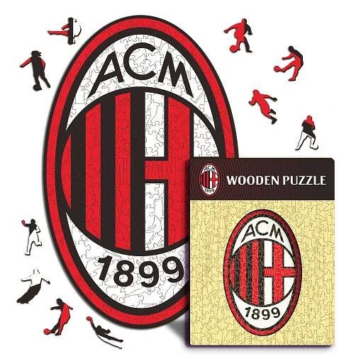 AC Milan® Logo - Wooden Puzzle