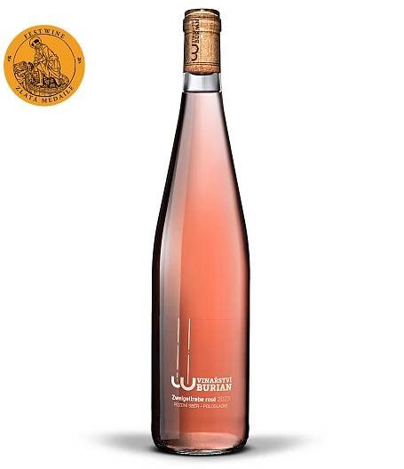 Zweigeltrebe rosé 2023, Pozdní sběr, polosladké