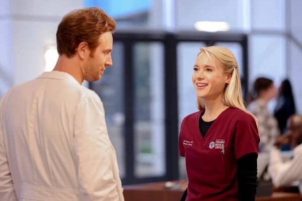 Nemocnice Chicago Med - Change Is a Tough Pill to Swallow - Z filmu - Nick Gehlfuss, Kristen Hager