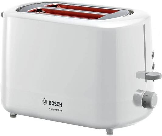 Bosch Haushalt TAT3A111 topinkovač s funkcí ohřívání pečiva bílá