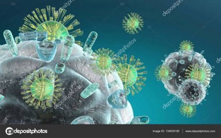 Buněk imunitního systému napadat Hiv Virus — Stock Fotografie © Spectral #134630190