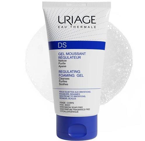 Uriage DS Regulating Foaming Gel zklidňující gel pro suchou a svědící pokožku