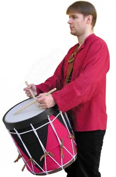 Historický buben, paličky, řemen | Outfit4Events