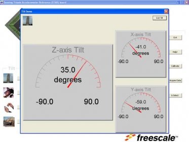 TEST - Bezdrátově komunikující senzor zrychlení Freescale ZSTAR | Automatizace.HW.cz