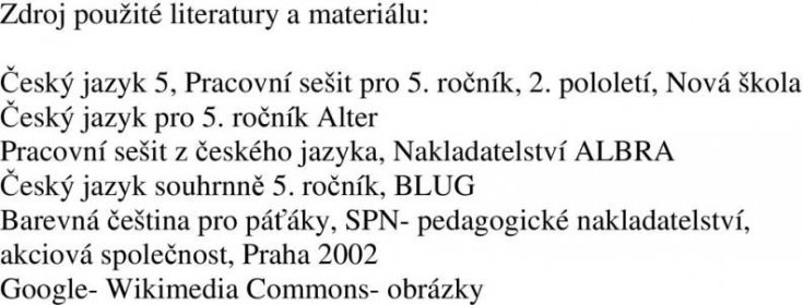 5. ročník, BLUG Barevná čeština pro páťáky, SPN- pedagogické nakladatelství, akciová