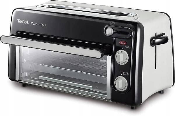 Toustovač Tefal TL 6008 černý 1300W Trouba a Toustovač 2v1