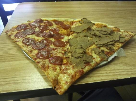 Giant Slices of Pizza