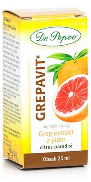 Dr.Popov Kapky Grepavit grep extrakt z jader 25ml