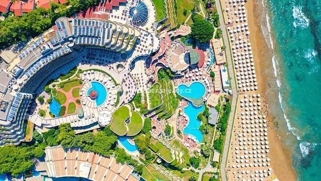 SUNRISE QUEEN LUXURY RESORT & SPA - Turecko - Turecká riviéra - Side | Superzajezdy.cz