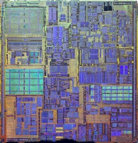 Intel Pentium 4 die