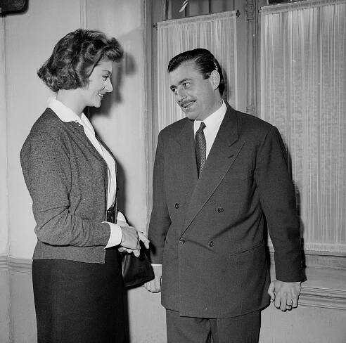 Anouk Aimee a François Périer, 1957 - Anouk Aimee (5/5)