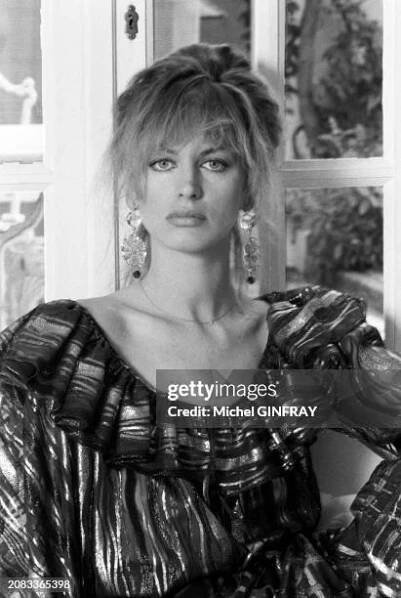 Portrait de Dalila Di Lazzaro, le 21 juillet 1980.