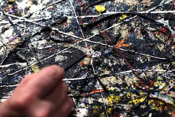 Jackson Pollock's Materials and Techniques