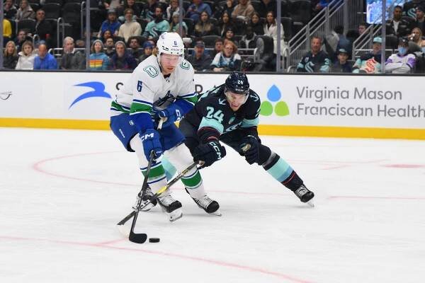 NHL: Vancouver Canucks at Seattle Kraken
