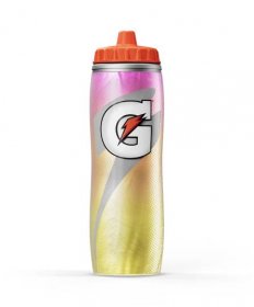 Insulated squeeze bottle sweet fire