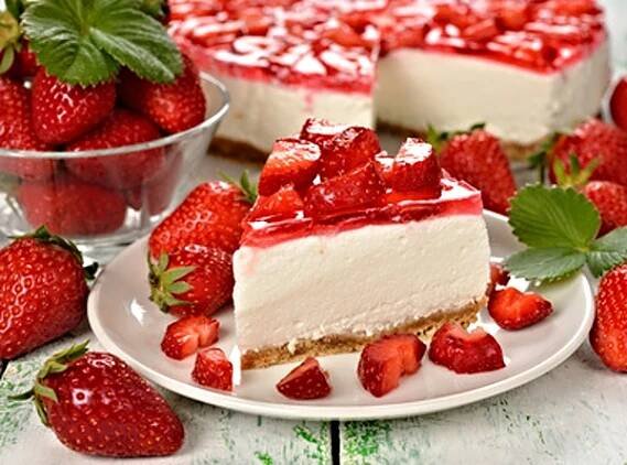 Recept : Jahodový cheesecake po česku II.