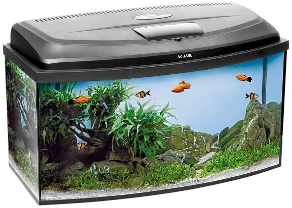 Akvárium CLASSIC LED panoramatické 60x30x30cm, 45l