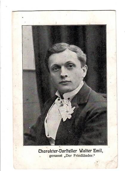 Frýdlant v Čechách - Darfteller Walter Emil - Pohlednice místopis