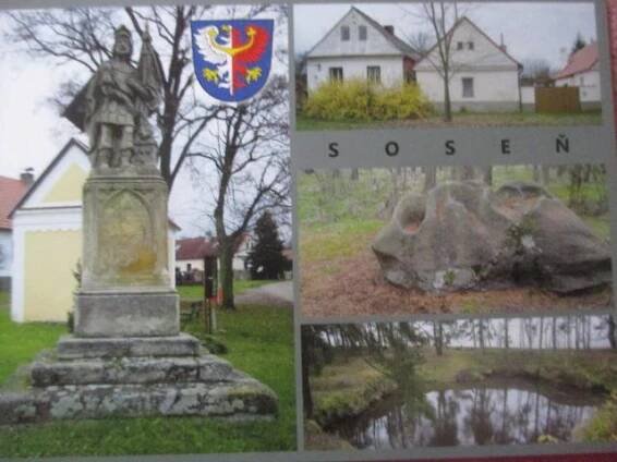 Soseň Jesenice RA - Pohlednice místopis