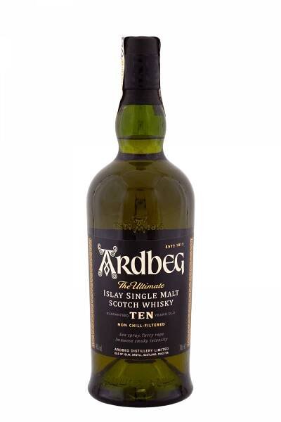 Ardbeg 10-ročná v Krabici - Alkoholonline.sk