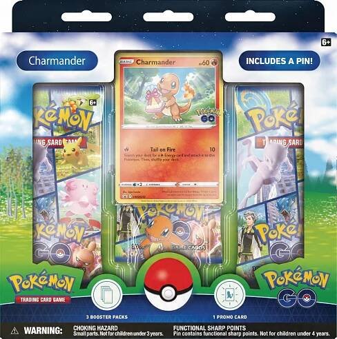 Pokémon TCG Pokémon GO Pin Charmander