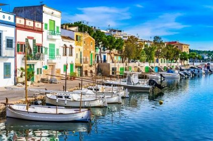 The vibrant Portocolom harbour retains much of its fishing village charm from years gone by