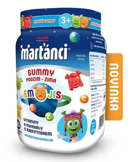 Marťánci Gummy Podzim-Zima 50 ks