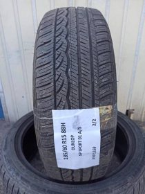 Celoroční pneu Dunlop SP Sport 01 AS 185/60 R15 88H 5mm 2ks