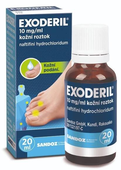Exoderil kožní roztok 20 ml