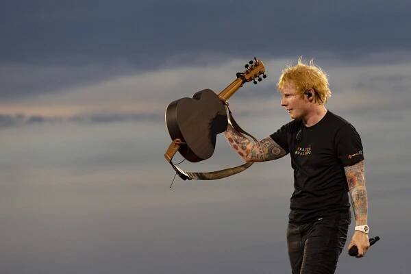 Exkluzivní fotky: Podívejte se, jak si Ed Sheeran podmanil Česko