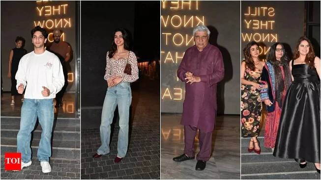 Vedang Raina, Khushi Kapoor, Javed Akhtar, Shabana Azmi and other celebs attend Superboys of Malegaon screening ahead of its release