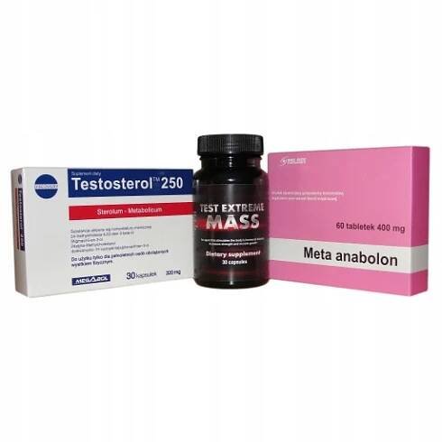 Test Extreme + Meta + Testosterol na hmotnost a sílu beta sitosterol steroly