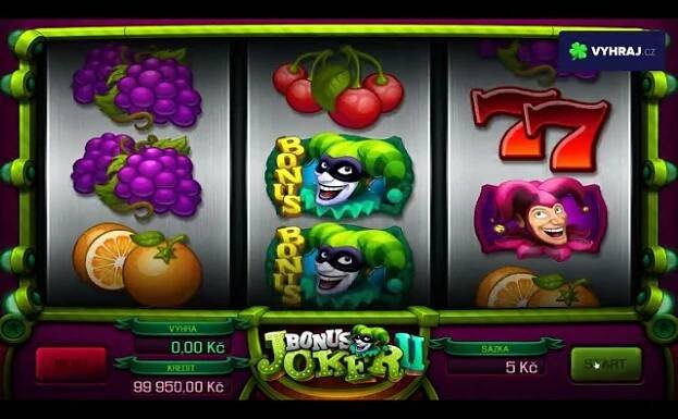 Automat Bonus Joker II online zdarma (Klikni a hraj) | 🍀 Vyhraj.cz