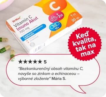 Kvalita Dr. Max Vitamín C Imuno Akut