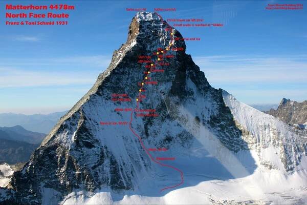 the top of a mountain with snow on it
