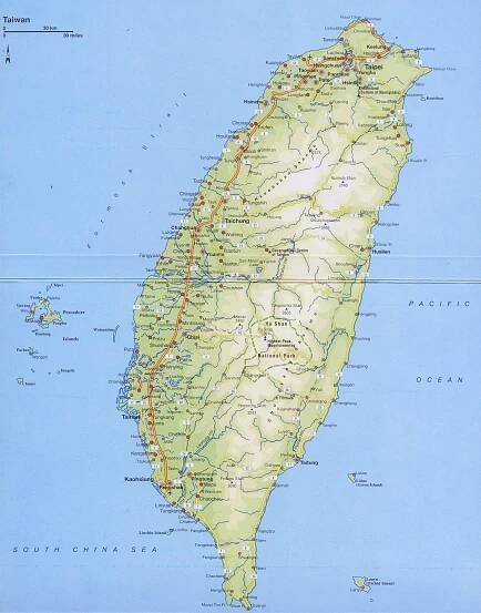 Maps of Taiwan | Detailed map of Taiwan in English | Tourist map of Taiwan | Road map of Taiwan | Political, Administrative